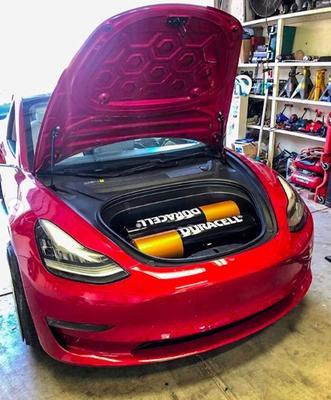 车里有两节电池,你信不信?请打开这台特斯拉Model 3,还真有啊