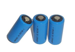 锂锰电池cr123a1300mah容量led手电筒用价格 厂家 图片